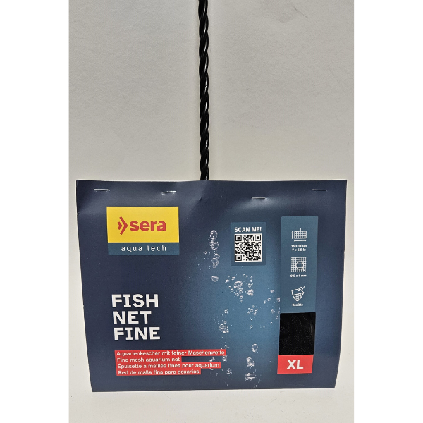 Sera Fisch Netz fein XL 18cm schwarz