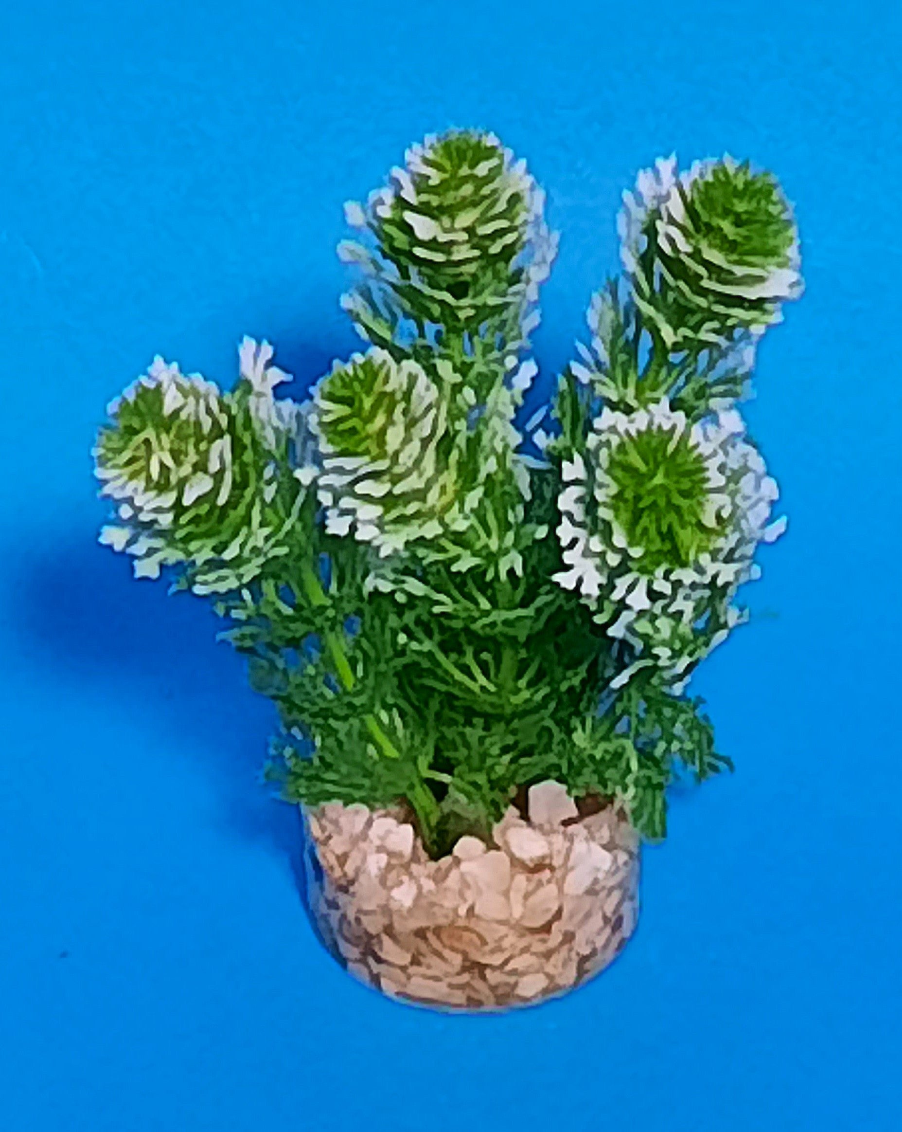 Seydeco Kunstpflanze Mini Flower 10cm 1 Stück