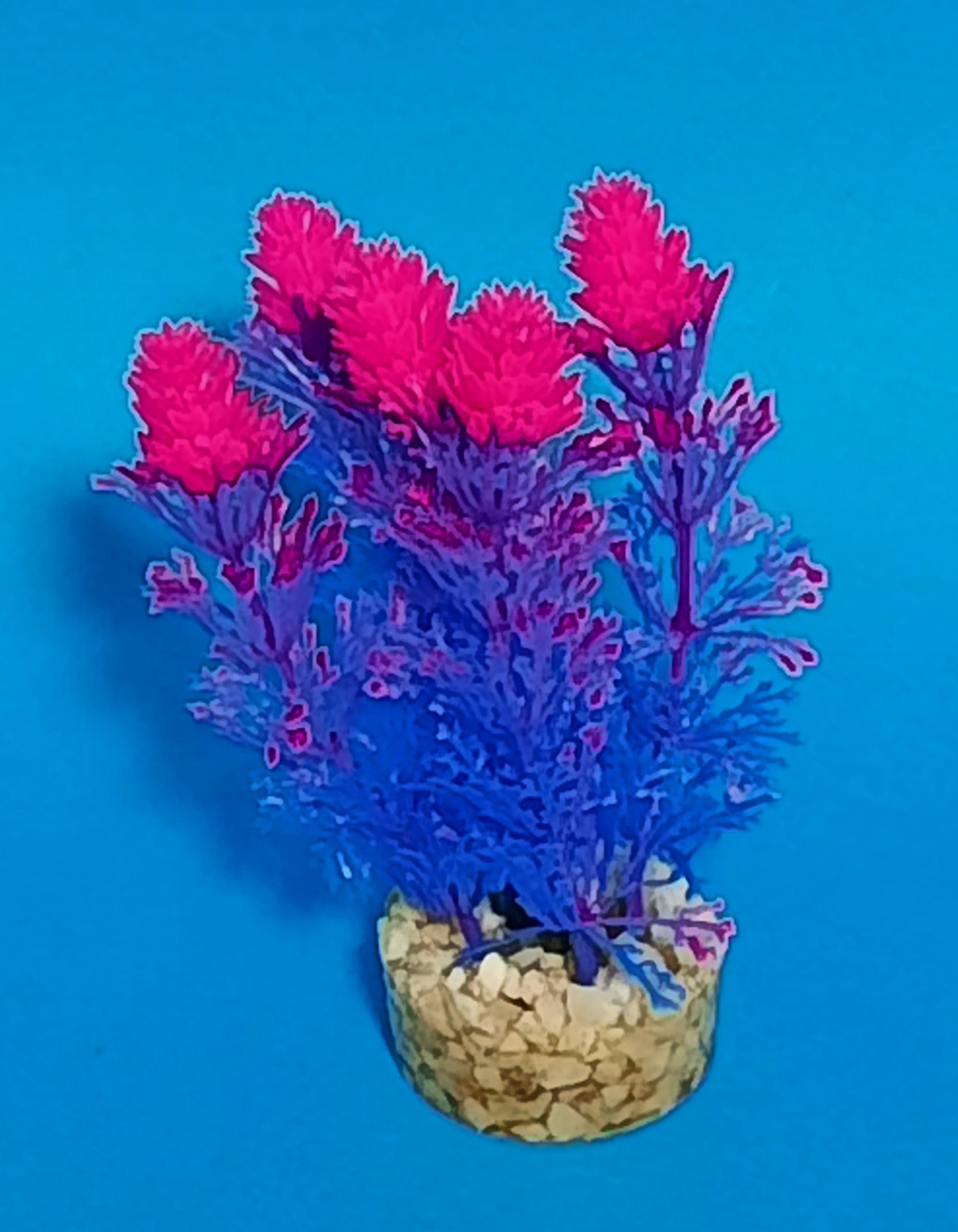 Seydeco Kunstpflanze Mini Flower 10cm 1 Stück