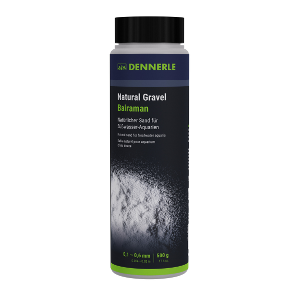 Dennerle Natursand Bairaman 0,1-0,6mm weiß 500g