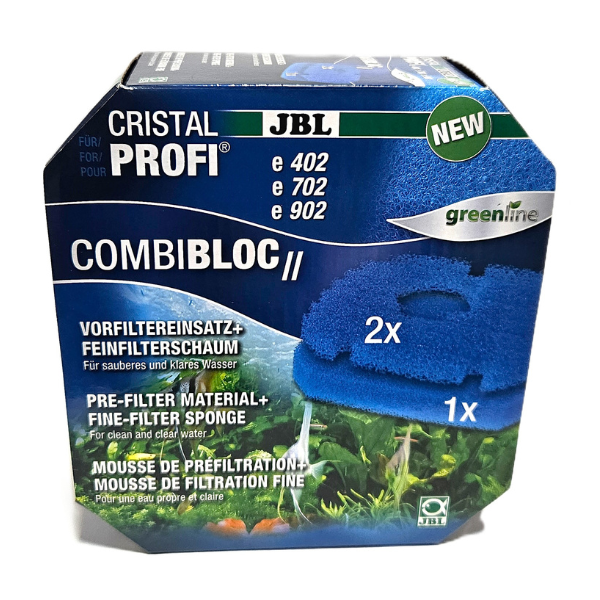 JBL CombiBloc II Vorfiltereinsatz + Feinfilterschaum CristalProfi e402/702/902