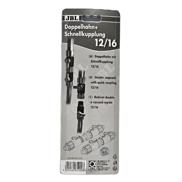 JBL Doppelhahn Schnelltrennkupplung 12/16