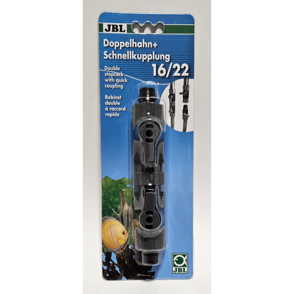 JBL Doppelhahn Schnelltrennkupplung 16/22