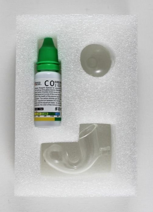 Papillon CO2 Dauertest, Glas Indikator