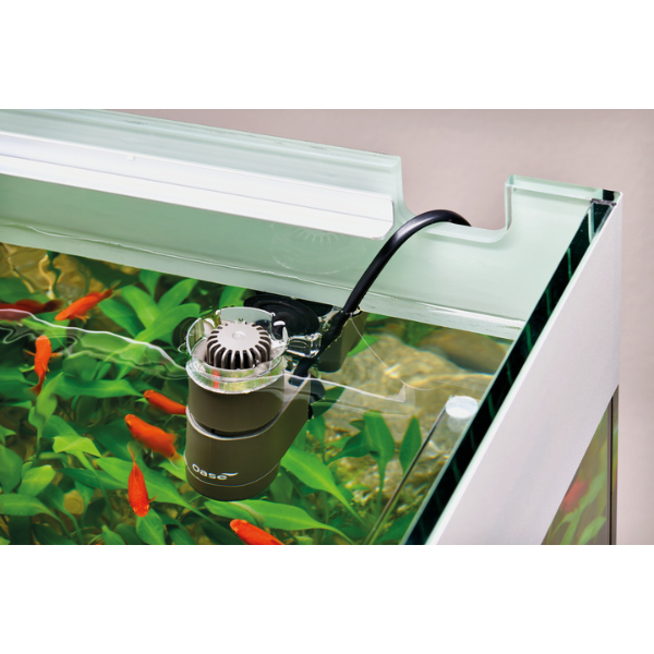 Oase CrystalSkim 350 Skimmer, Oberflächen-Absauger für Aquarien bis 350l