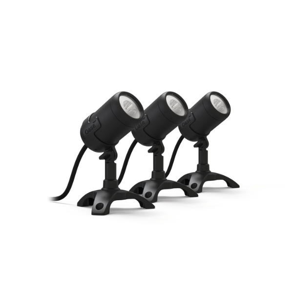 Oase LunAqua Connect M Set 3 Beleuchtungs-Komplett-Set für Garten & Teich
