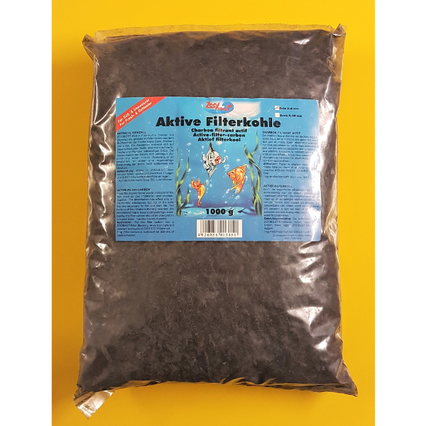 ZooBest Aktiv-Filterkohle fein 1000g