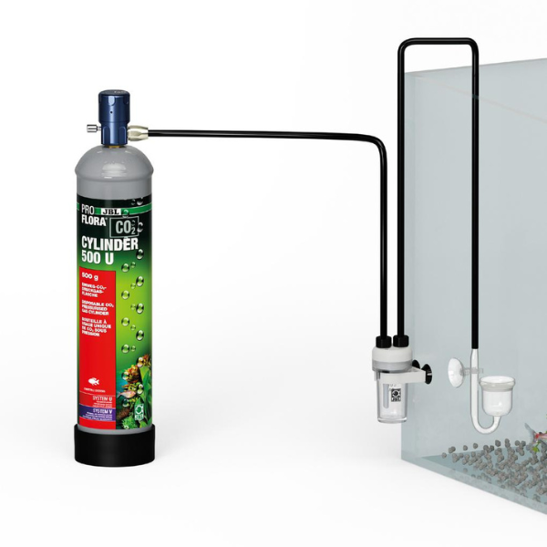 JBL ProFlora CO2 Basic Komplett-Set U Grundausstattung mit CO2-Einwegflasche