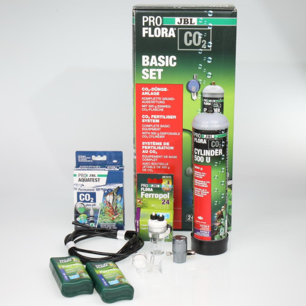 JBL ProFlora CO2 Basic Komplett-Set U Grundausstattung mit CO2-Einwegflasche