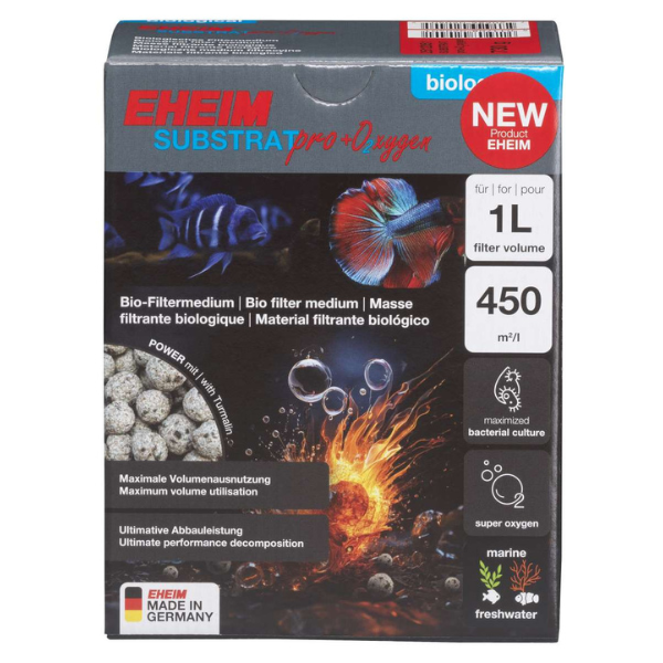 Eheim 2512051 Substrat pro +O2xygen 1000ml Bio-Filtermedium