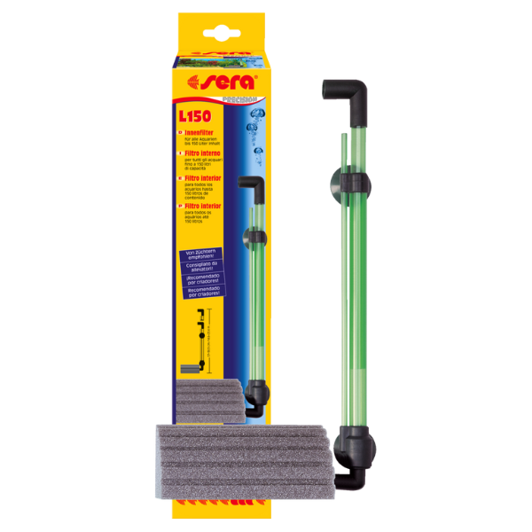 Sera 08520 Luftbetriebener Schaumstoff Innenfilter L150
