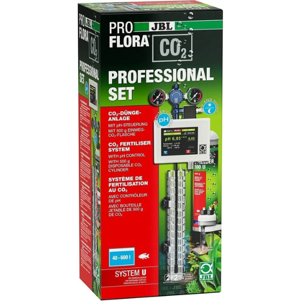 JBL ProFlora CO2 Professional Komplett-Set U System mit automatischer CO2/pH-Regelung