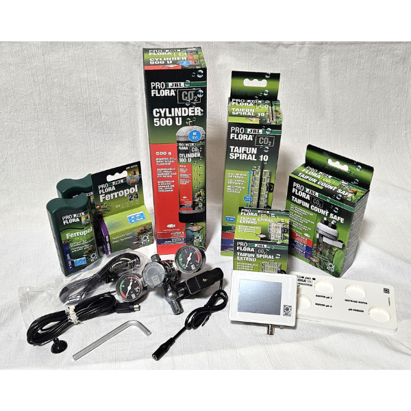JBL ProFlora CO2 Professional Komplett-Set U System mit automatischer CO2/pH-Regelung