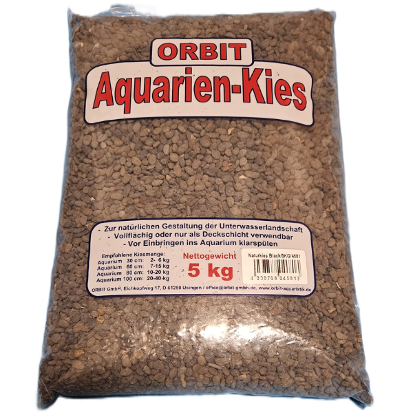 Orbit Naturkies black 2-5mm 5 kg