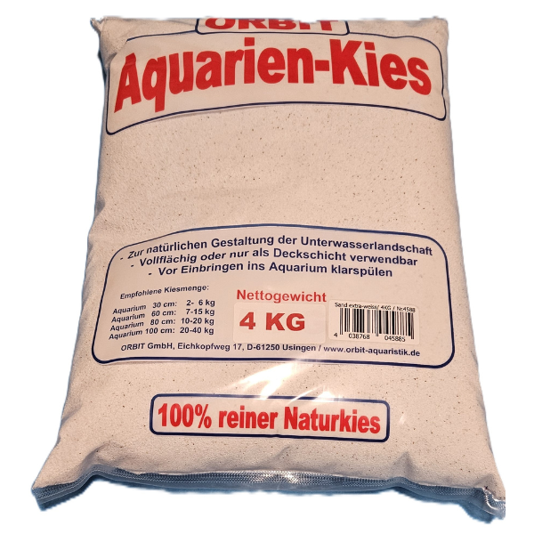 Orbit Natursand extra weiß 0,2-0,5mm 4kg