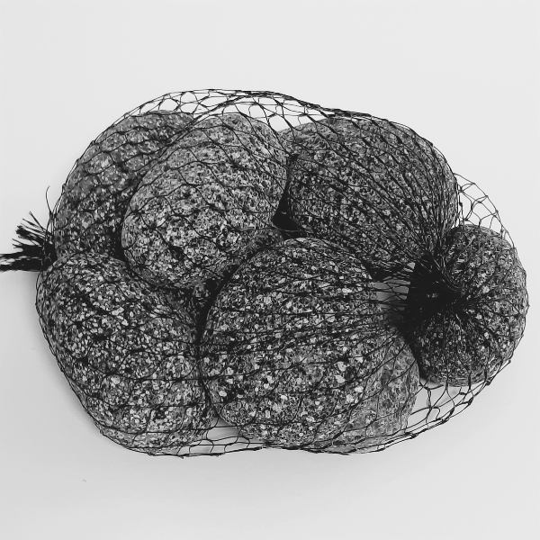 Orbit Schwarze Lava Pebbles S 1kg-Netz