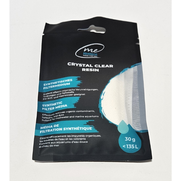 Me Crystal Clear Resin Synthetisches Filtermedium 2x 15g Beutel