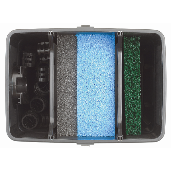 Pontec MultiClear Set 5000 Durchlauf-Filter Set mit UVC-Reinigung