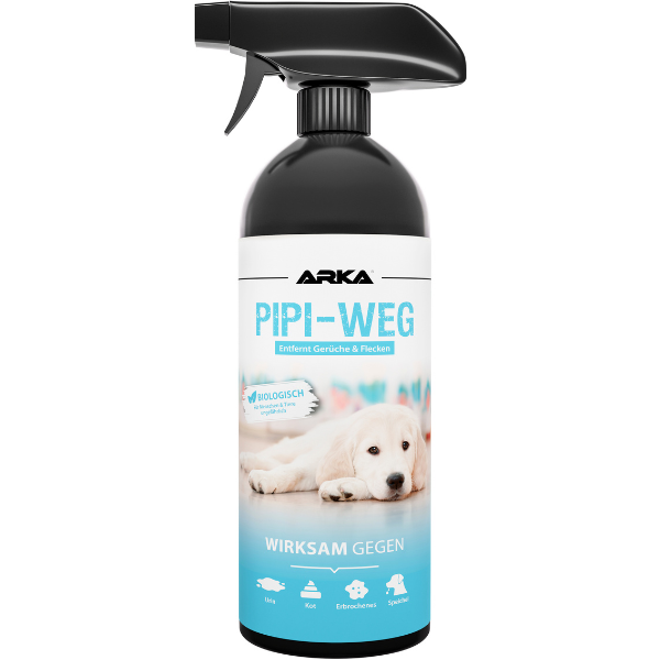 Arka Pipi-Weg Hund Geruchs- & Fleckenentferner 750 ml