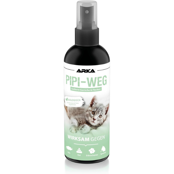 Arka Pipi-Weg Katze Geruchs- & Fleckenentferner 100 ml Für Unterwegs