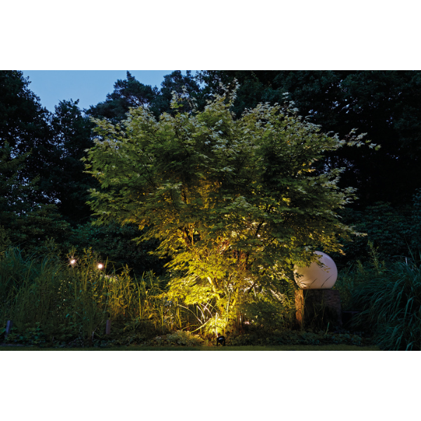 Oase LunAqua Power LED-Set 3 Kompaktes Unterwasserscheinwerfer-Set für Garten & Teich