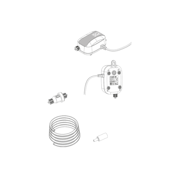 JBL ProAir a60 regulierbare Luftpumpe für Aquarien bis 120l