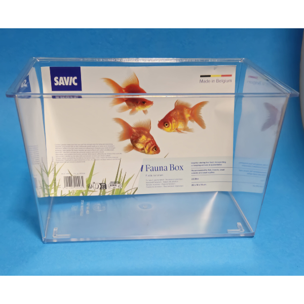 SAVIC Transportbox, Faunabox 2,6l für Reptilien und Kleinfische