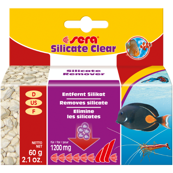 Sera Silicate Clear 60g Silikat Entferner im Aquarium