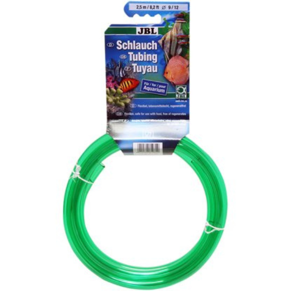 JBL Aquarien-Schlauch Ø-9/12 grün 2,50m