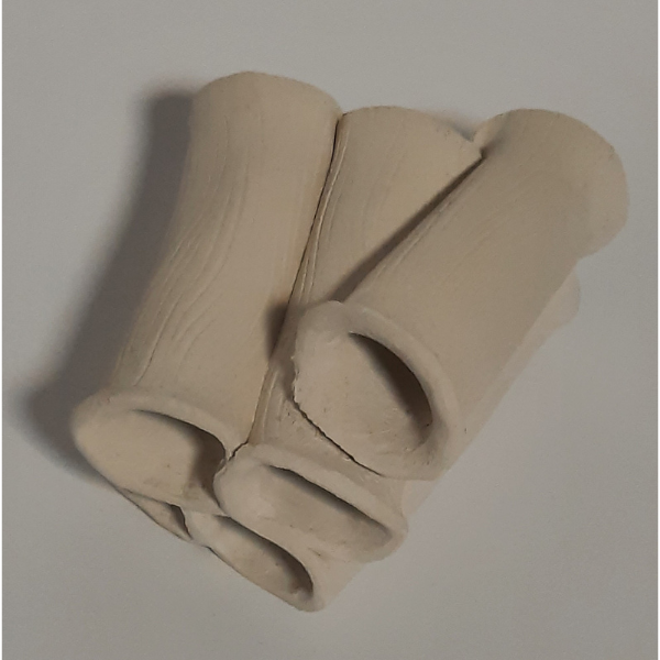 nature2aqua Keramik Krebs-Garnelen-Röhrenstapel 5er weiß