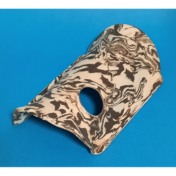 nature2aqua Keramik Tunnel mit Fenster 20cm navy