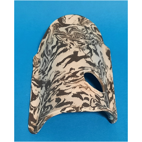 nature2aqua Keramik Tunnel mit Fenster 20cm navy