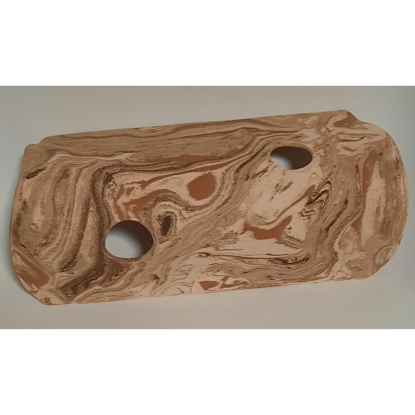 nature2aqua Keramik Tunnel mit 2 Fenstern 23-25cm surprise