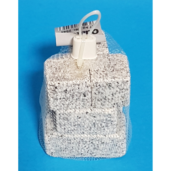 Marina Aqua-Quattros Deko Stein-Würfel grau