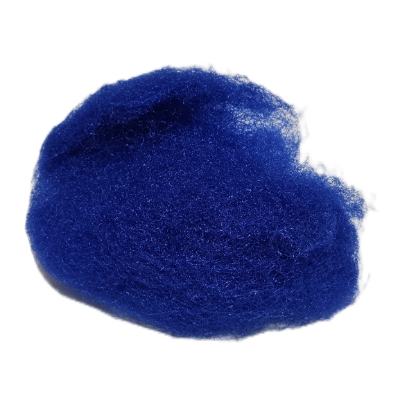 ZooBest Filterwatte 100g Extra Grob blau