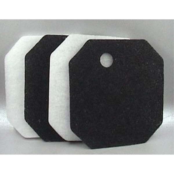 ZooBest Eheim Prof. 1&2 Exp. 350 Aktivkohle-Vlies & Filter-Vlies je 2 St.