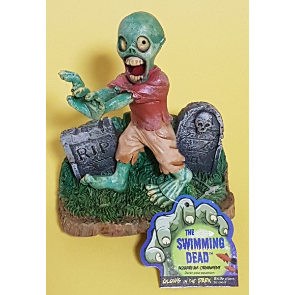 Penn Plax Deko Zombie "Walking Through" Night Glow