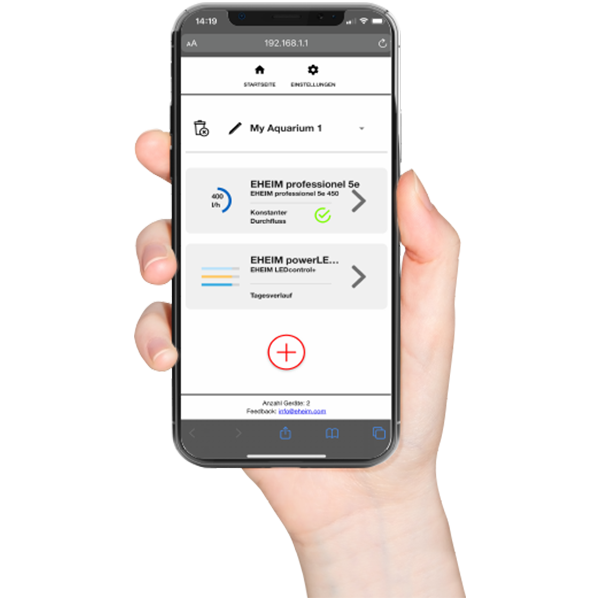 2076010 Eheim Außenfilter professionel 5e 550 Wifi