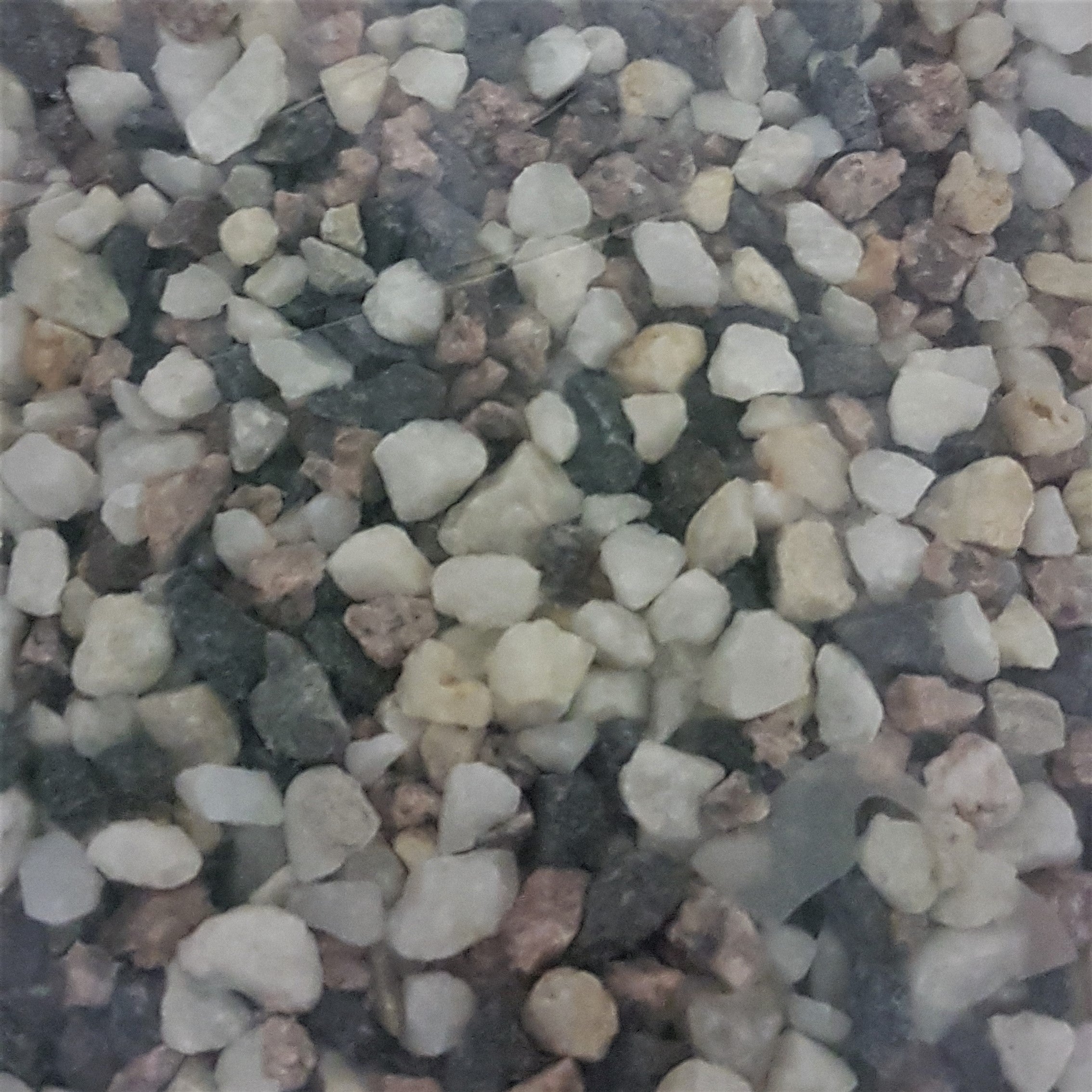 Aquarium Deko-Kies 4-8mm Bunt hell 3kg