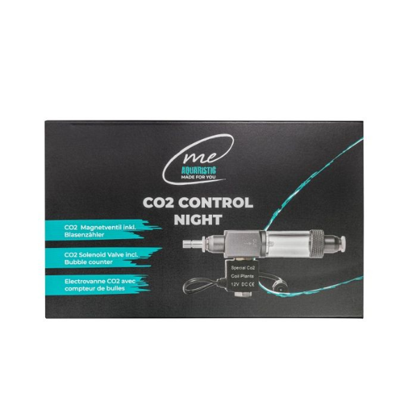 Me CO2 Control Night Magnetventil inkl. Blasenzähler, Nachtabschaltung