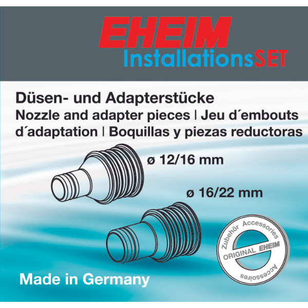 4009690 Eheim Adapterstücke 12/16 & 16/22 für Installations-Set