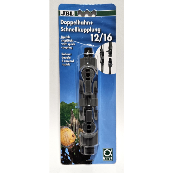 JBL Doppelhahn Schnelltrennkupplung 12/16