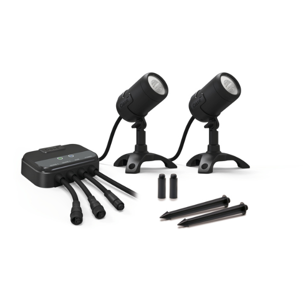 Oase LunAqua Connect Starter Set Controllable Smartes Leuchten Set für Garten und Teich