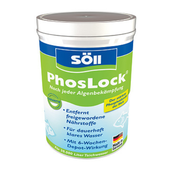 Söll PhosLock 1000g Phosphat Binder für Teich