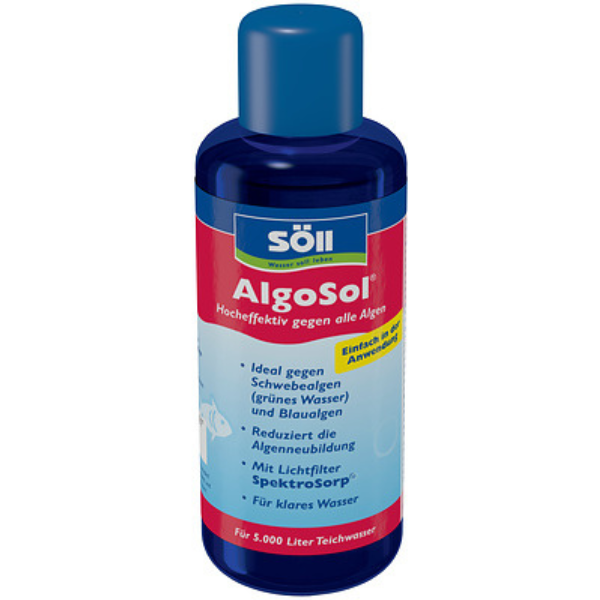 Söll AlgoSol Teich 250 ml Hocheffektiv gegen Algen