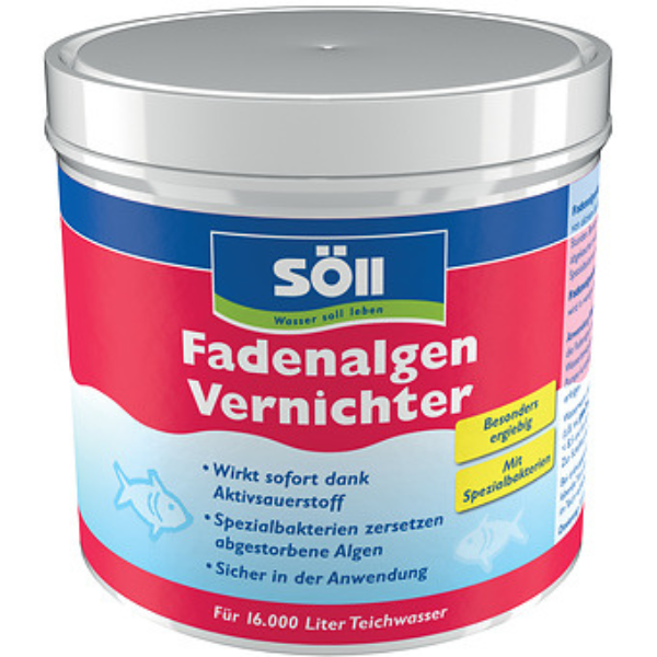 Söll Fadenalgen Vernichter 500g für Gartenteich