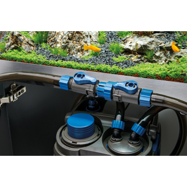 Oase ShutOff Valve 12/16 Doppelabsperrhahn mit Schnelltrenn-Kupplung