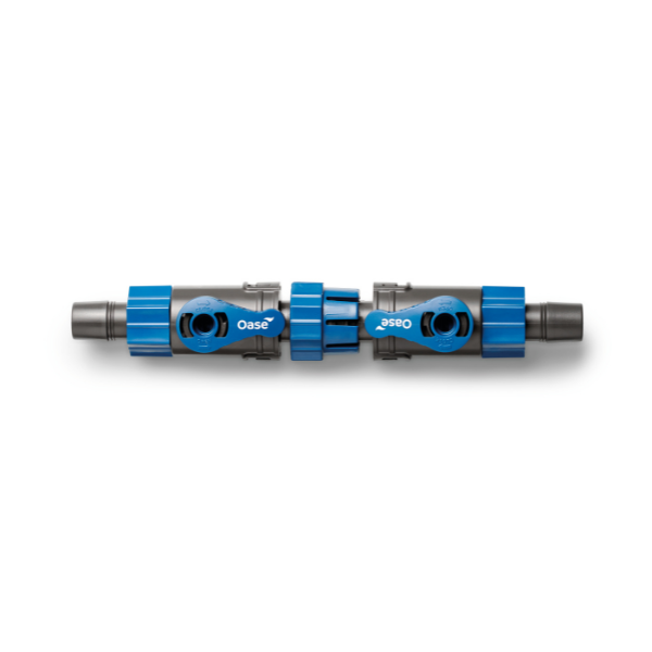 Oase ShutOff Valve 16/22 Doppelabsperrhahn mit Schnelltrenn-Kupplung