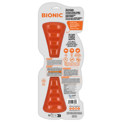 BIONIC Urban Stick L Hunde-Kauspielzeug mit 2 Leckerli-Fächern
