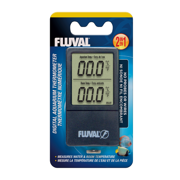 Fluval Digitales Thermometer 2 in 1